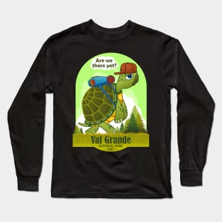 Funny Turtle, Val Grande National Park, Italy, Are We There Yet Long Sleeve T-Shirt